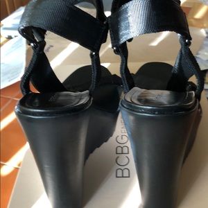 BCBG Wedge, Excellent Condition!! Only wore once!!
